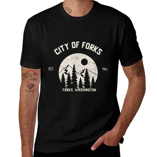 City of Forks Nature Design, Tribute to The City of Forks  Breathable T-Shirt