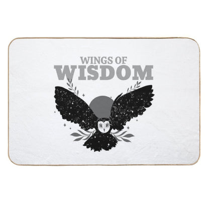Wings of Wisdom  Absorbent Bath Mat