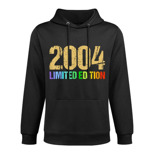 21st Birthday Man Woman 21 Years 2004 Decorative Funny Gift Versatile Streetwear Hoodie