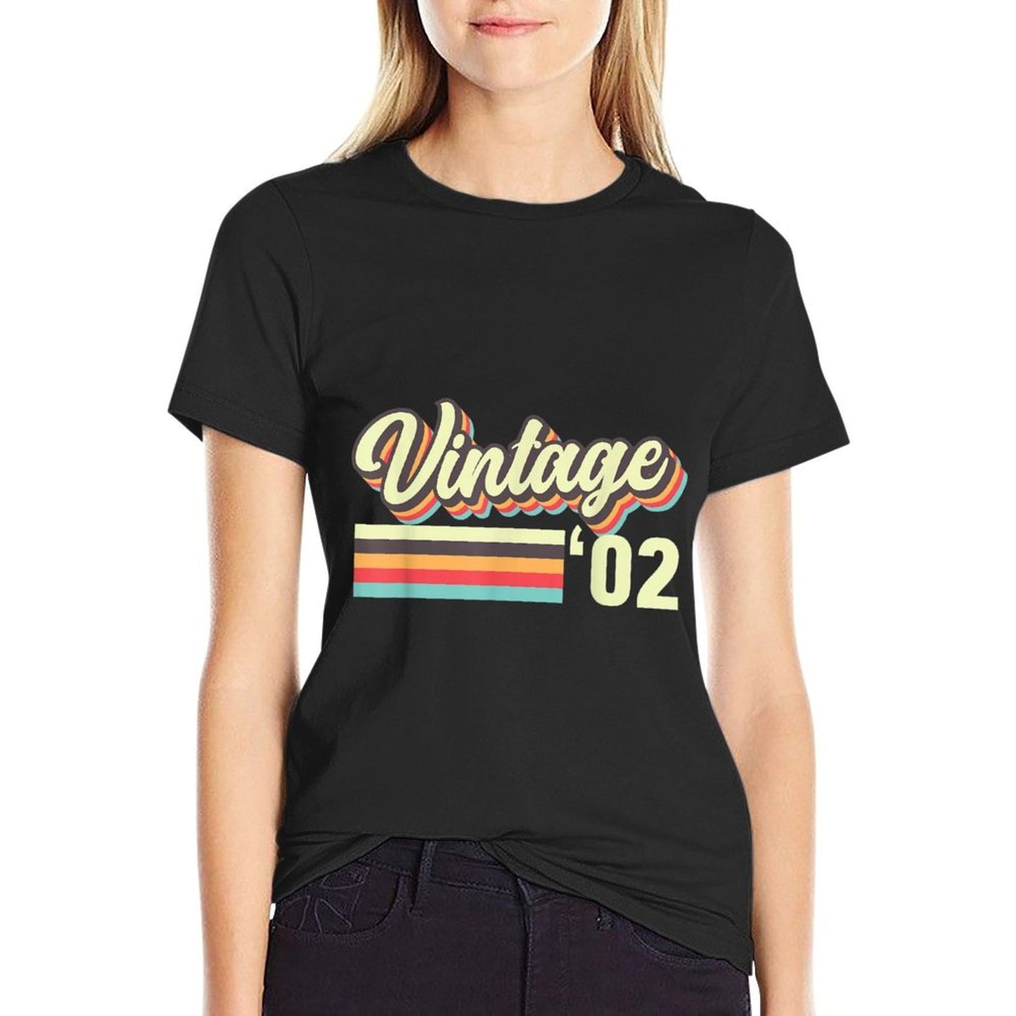 Vintage 20th Birthday T Shirt 20 Years Birthday Design  Oversized Silhouette T-Shirt
