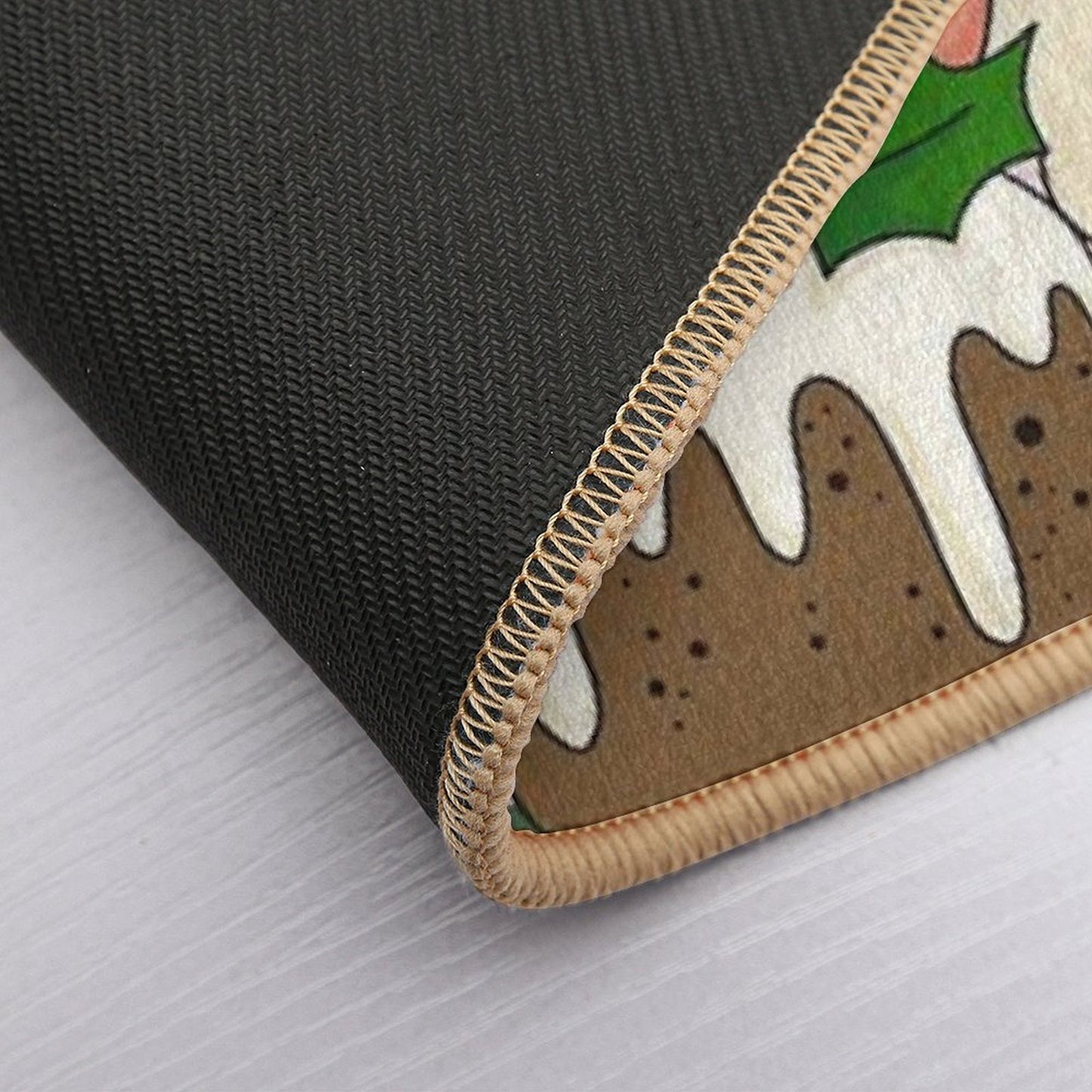 Christmas Corgi  Rapid-Drying Bath Mat