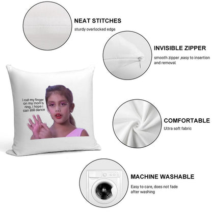 Vivi-Anne Soft Warmth Comfort Throw Pillow