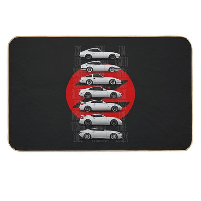 Z Generations (White)  Rapid-Drying Bath Mat