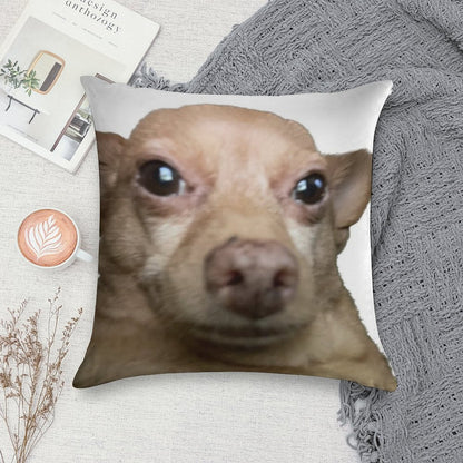 Wide Eye Mouse Soft Ultra-Soft Texture Throw Pillow