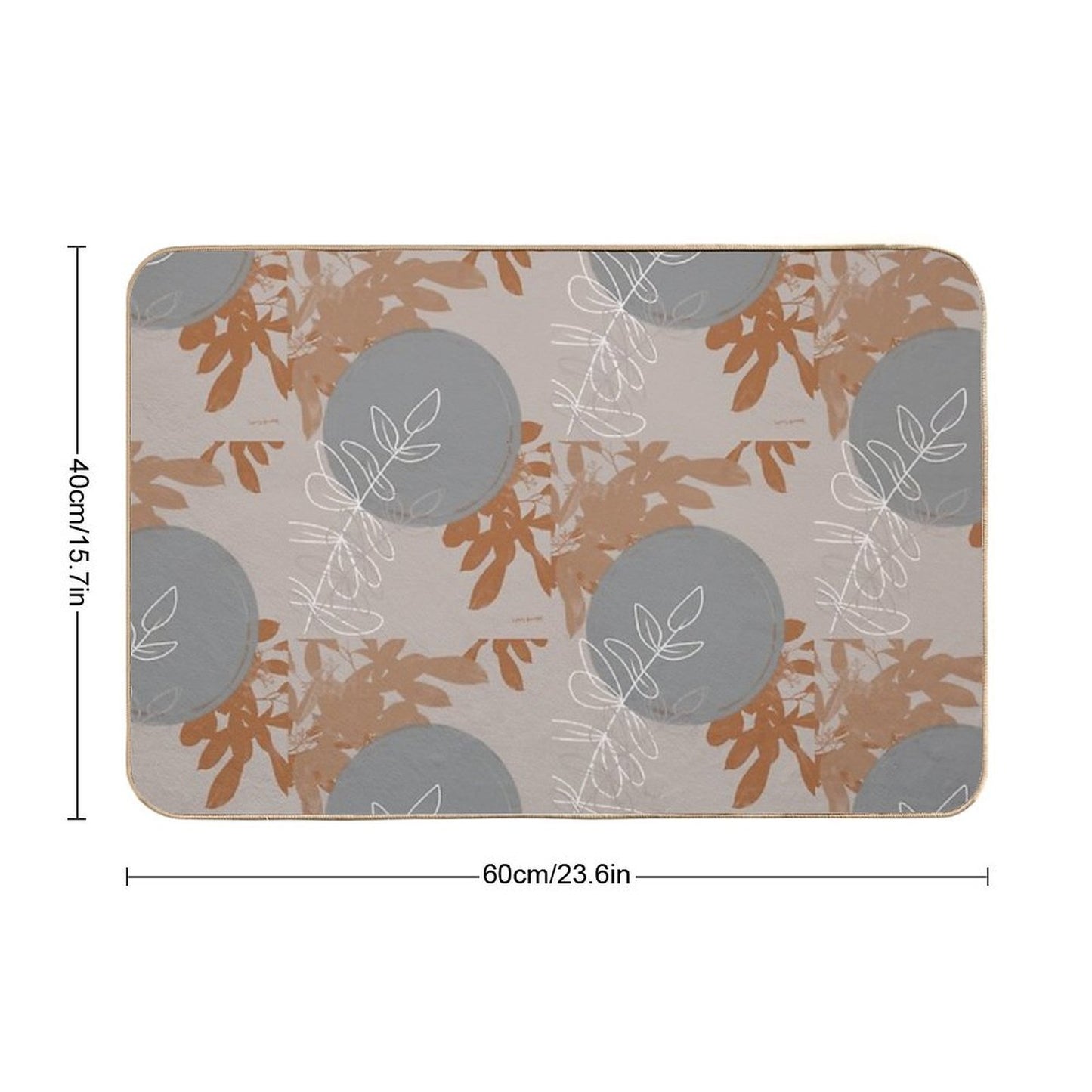 Print 08  Fade-Resistant Bath Mat