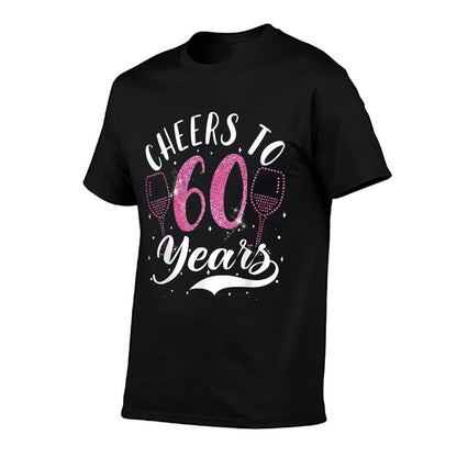 Cheers To 60 Years 60th Birthday  Stretchy T-Shirt