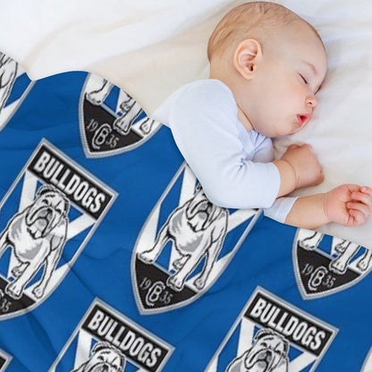 Canterbury-Bankstown Bulldogs Compact Throw Blanket