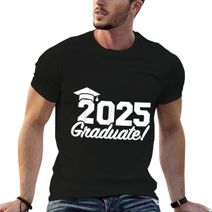 Class of 2025 Graduate  Tagless Design T-Shirt