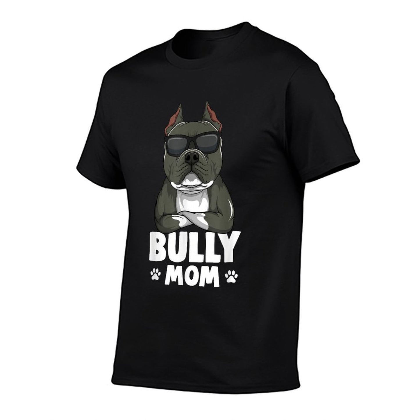 American Bully Dog Mom Women Comfortable T-Shirt