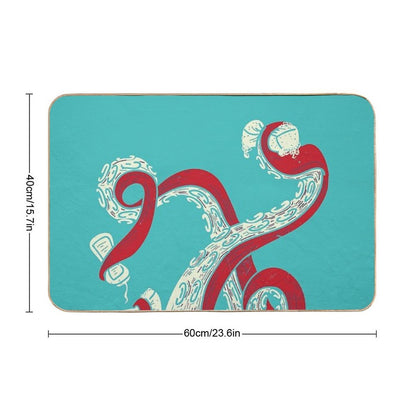 Kraken  Easy To Clean Bath Mat