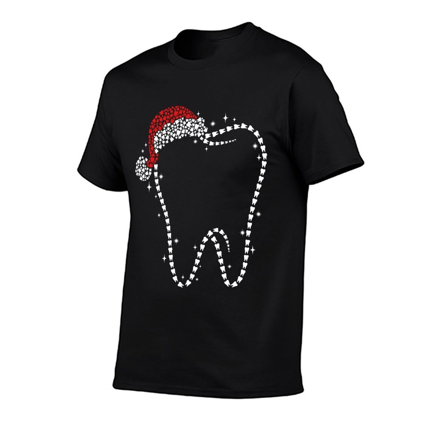Funny Christmas Tooth Santa Hat Dental Life Dentist Holiday  Vintage-inspired T-Shirt