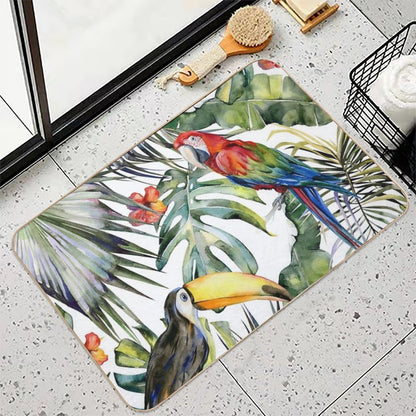 TROPICAL JUNGLE  Stain-Proof Bath Mat