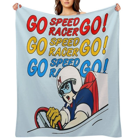 Go Speed Racer Go! Comfort Throw Blanket