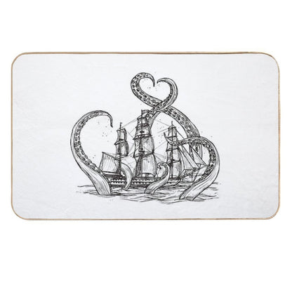 Kraken  Stain-Proof Bath Mat