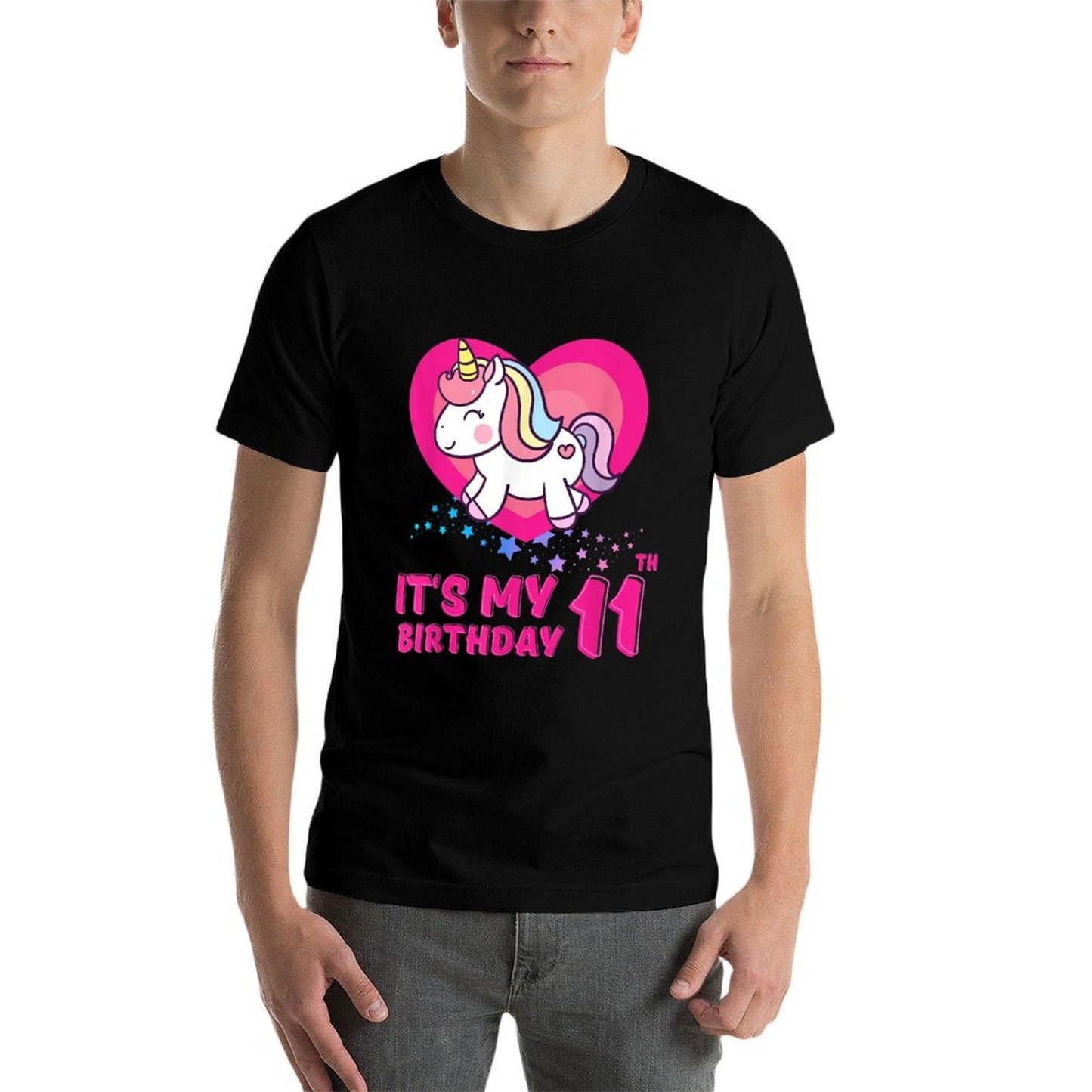 It's My 11th Birthday 11 Years Old Birthday Eleven Year Old  Relaxed-fit T-Shirt