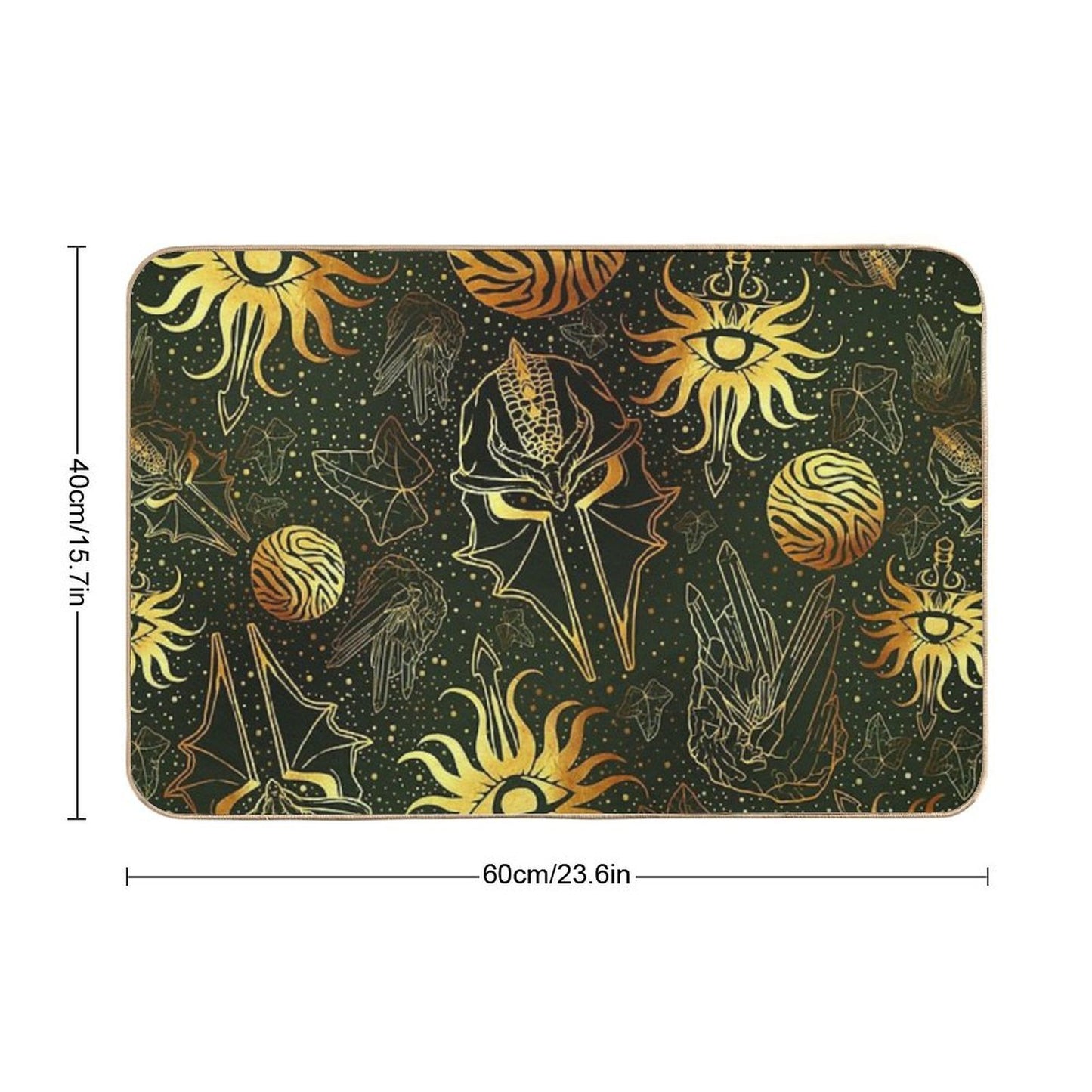 For The Inquisition  Dragon Age Inspired  Origins II Inquisitor  Eco-Friendly Bath Mat