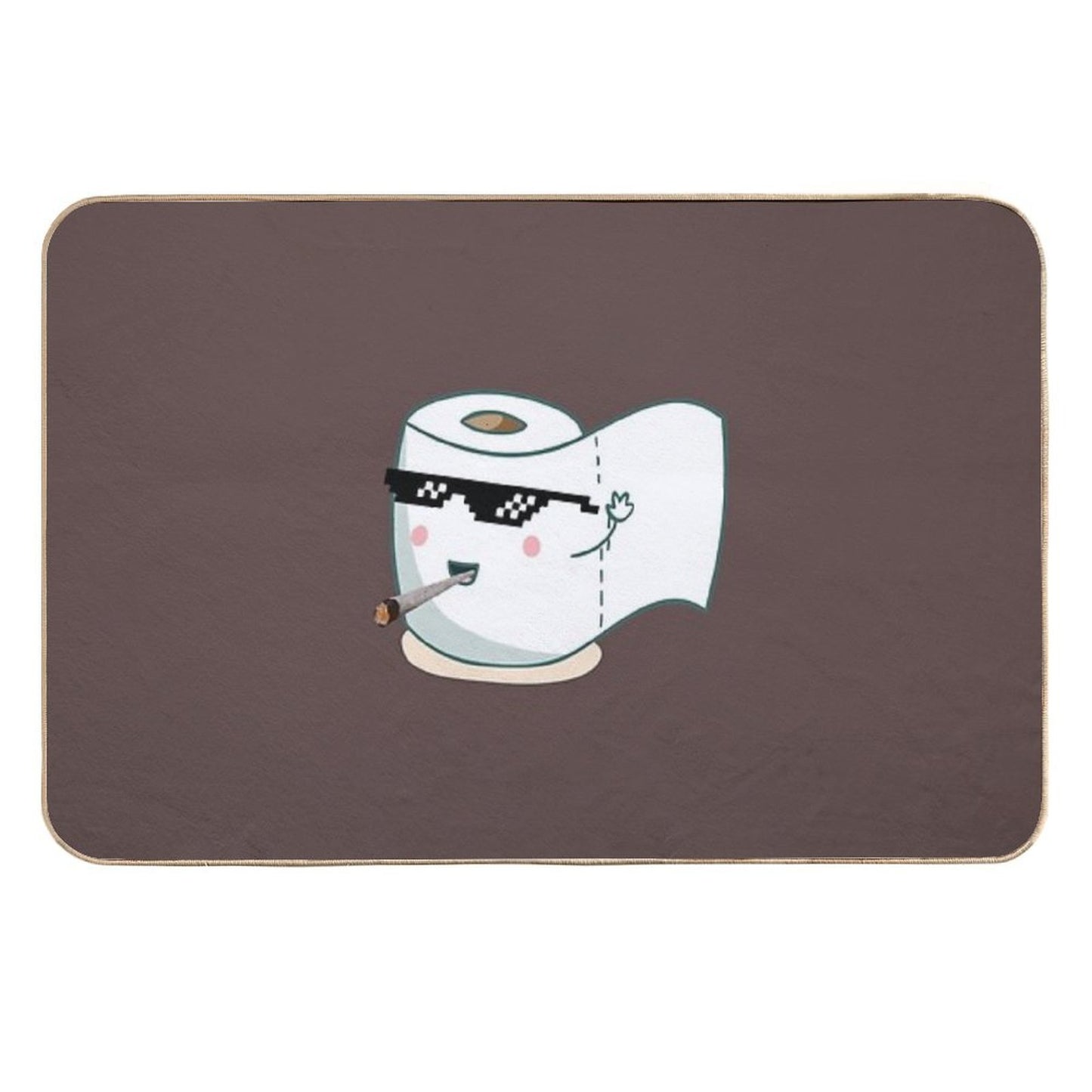 The Essential Funny And Cuddly Tp Dealer T-shirt  Pet-Safe Bath Mat