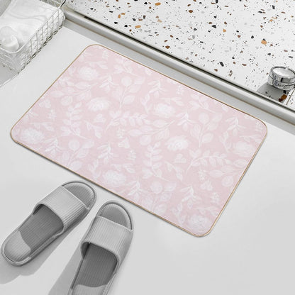 PInk Chalk Botanicals  High-Traffic Bath Mat