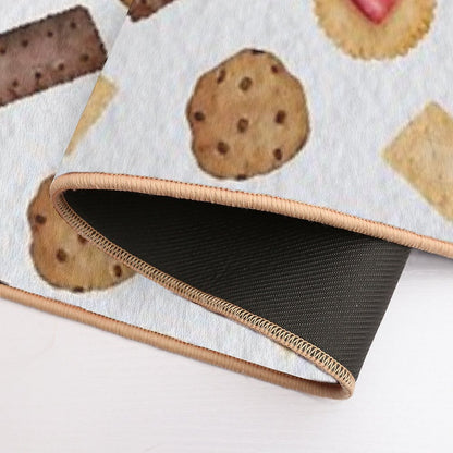 Watercolour Biscuits  Dirt-Trapping Bath Mat