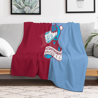 Scunthorpe United FC All-season Throw Blanket