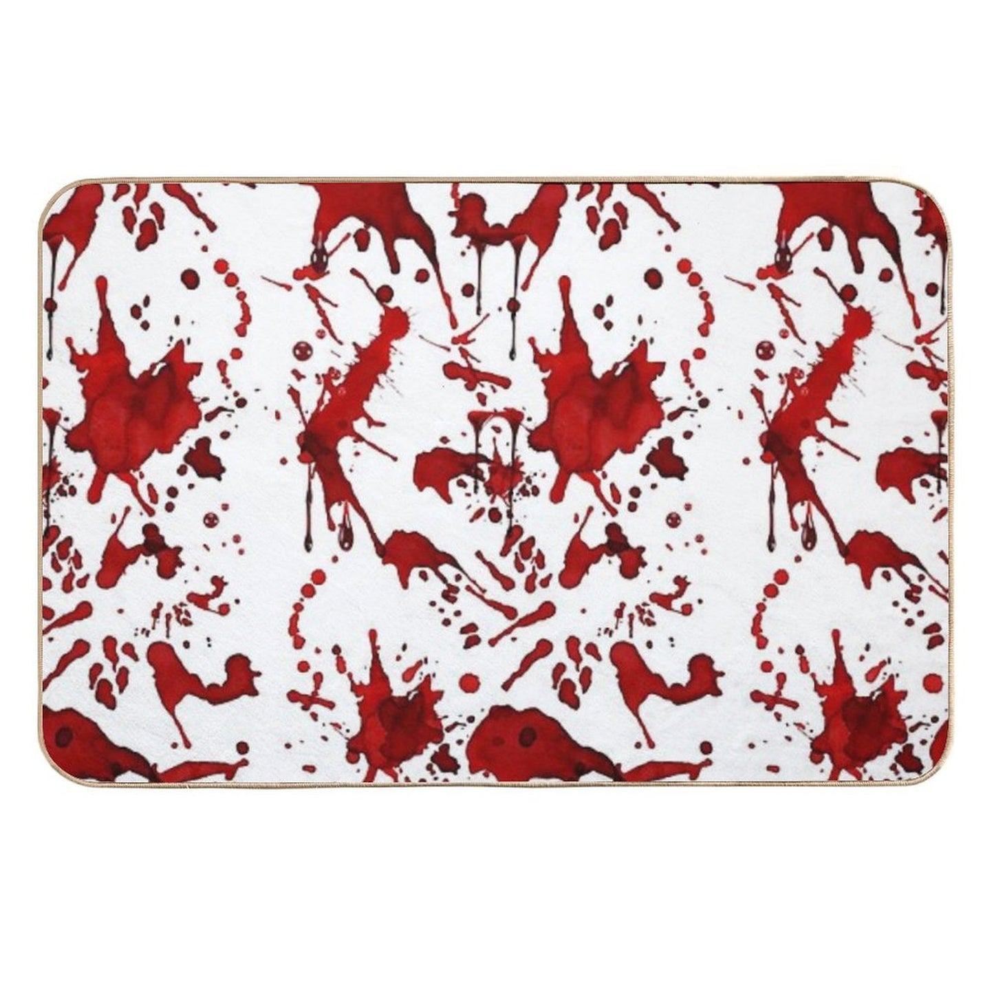 Blood Splatter  High-Traffic Bath Mat
