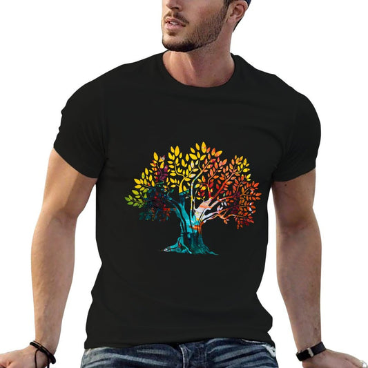 Funny Nature Tree Forest Summer Comfortable T-Shirt