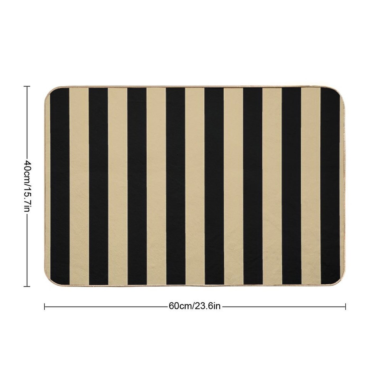 Purdue - Stripes  Pet-Safe Bath Mat