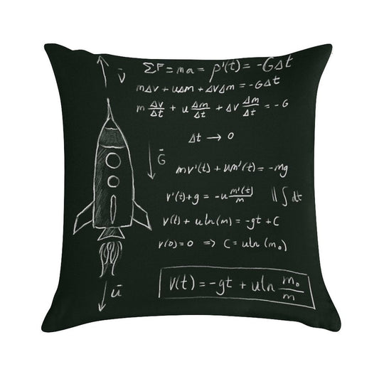 Rocket Science Soft Skin-Friendly Throw Pillow