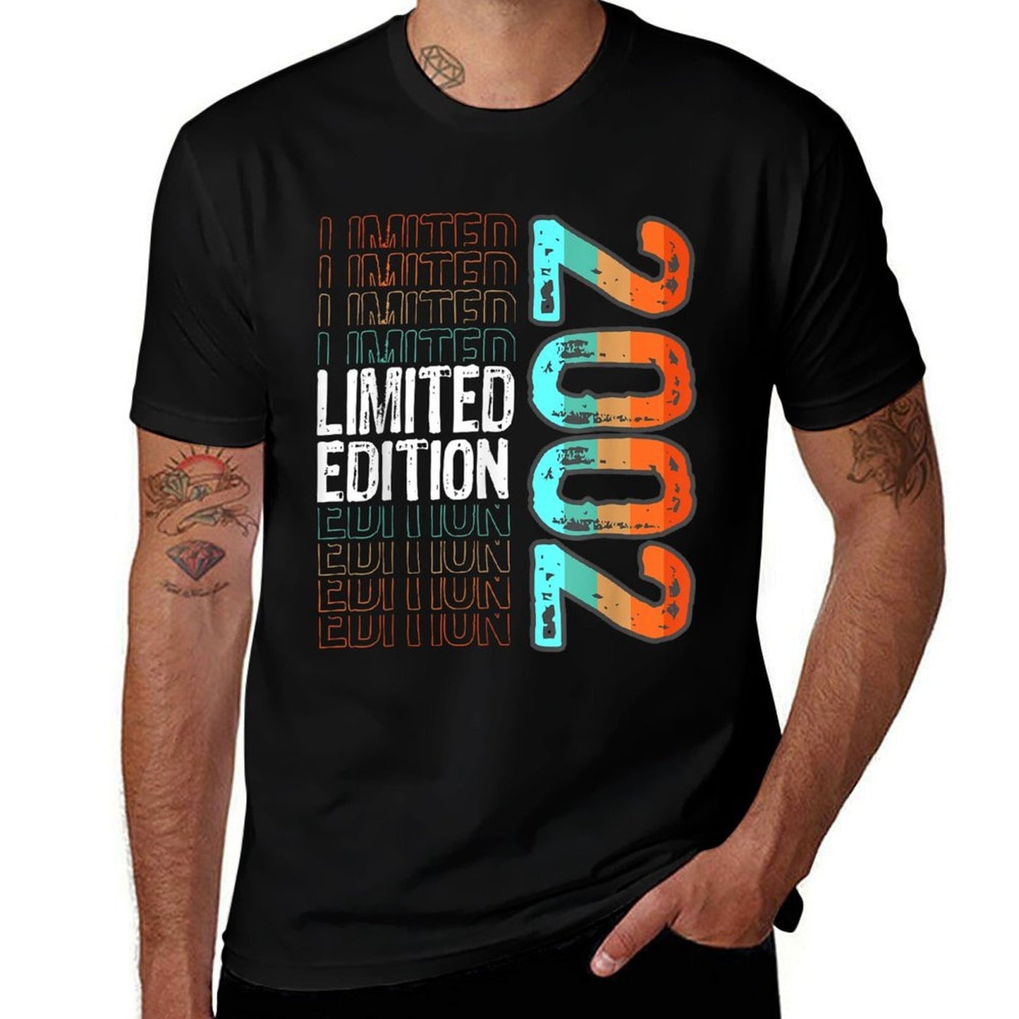 Limited Edition Vintage Retro Birth Year 2002 Comfortable T-Shirt