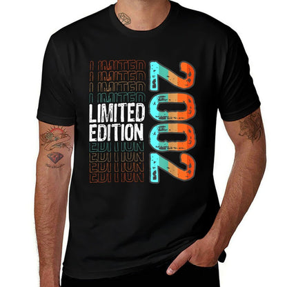 Limited Edition Vintage Retro Birth Year 2002 Comfortable T-Shirt