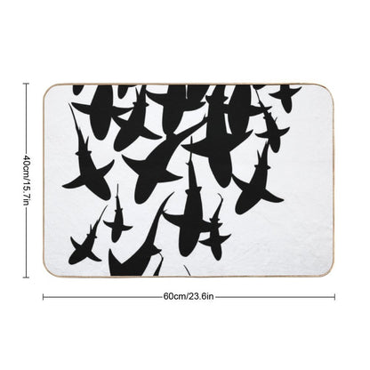Shark  Slip-Resistant Bath Mat