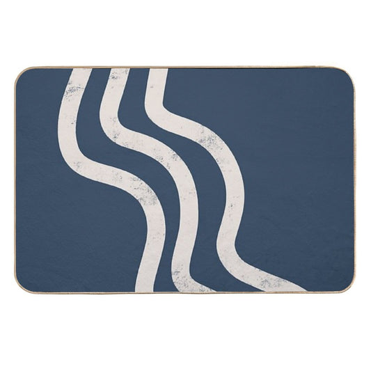 Abstract Minimal 130  Anti-Trip Bath Mat