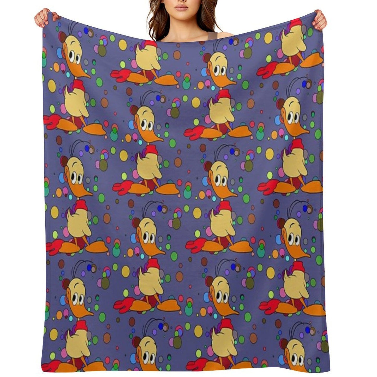 Alfred J. Quack Velvety-soft Throw Blanket