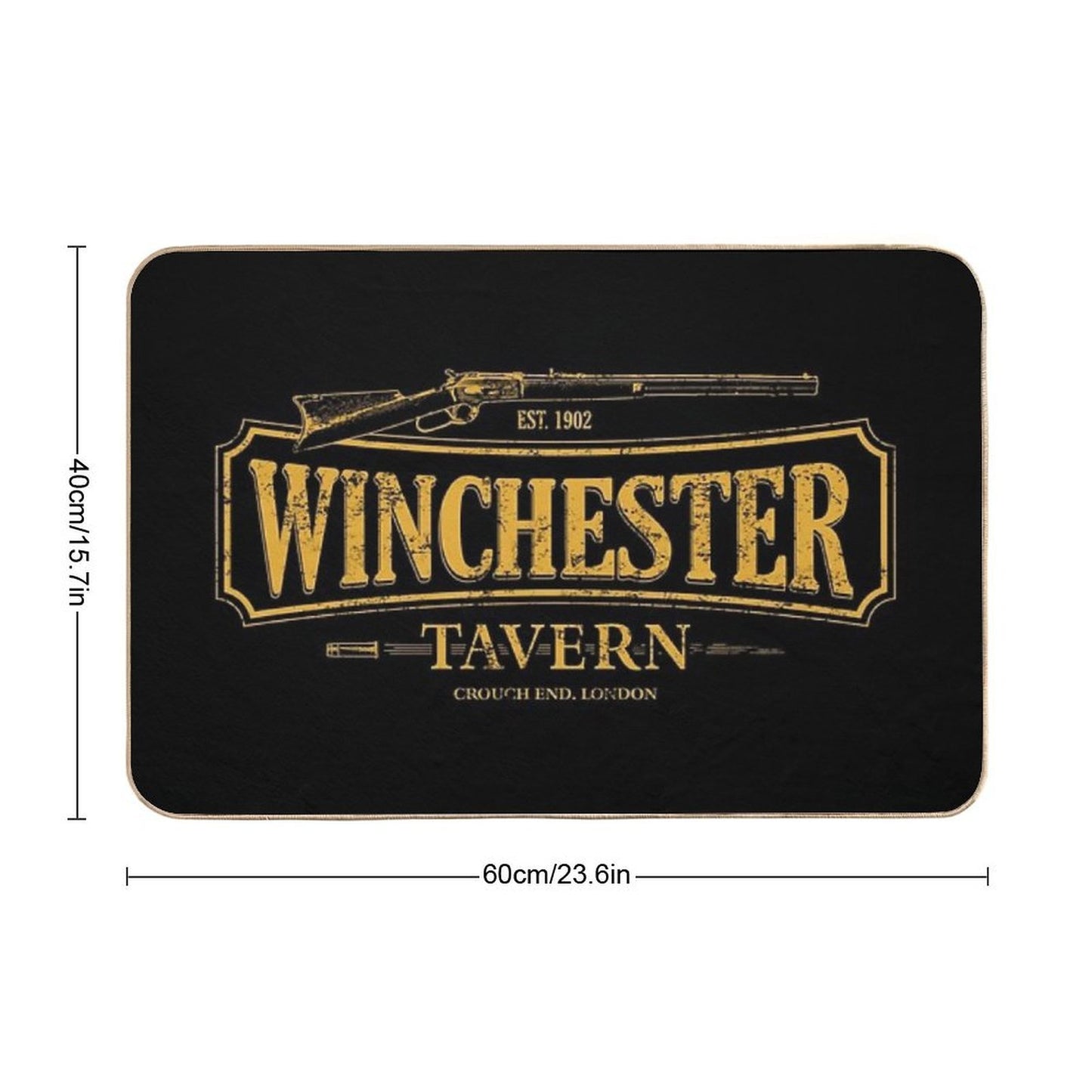 Winchester Tavern  Multi-Purpose Bath Mat