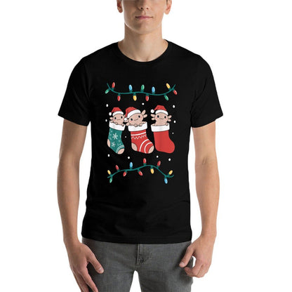 Axolotl Christmas  Vintage-inspired T-Shirt