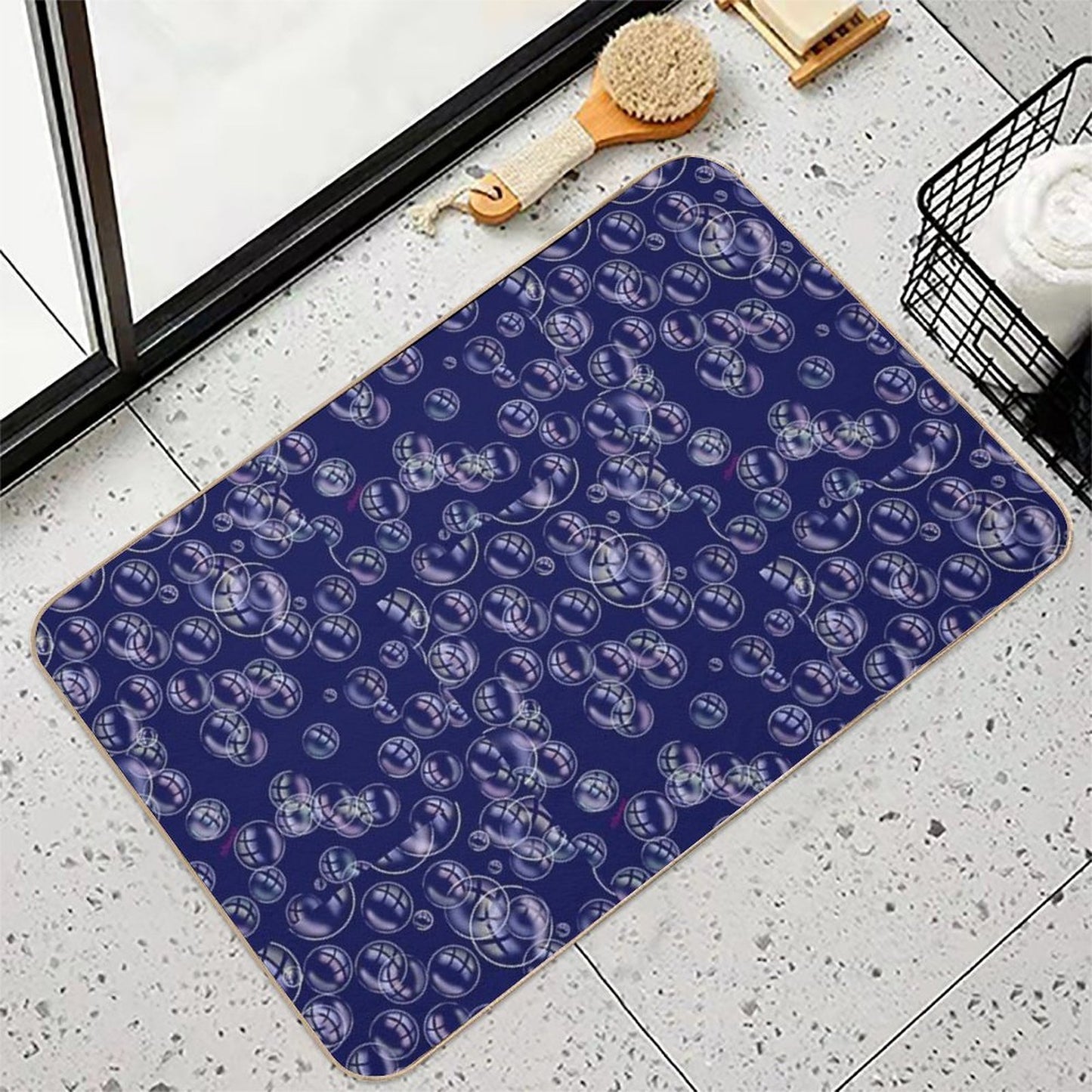 Bubbles  Long-Lasting Bath Mat