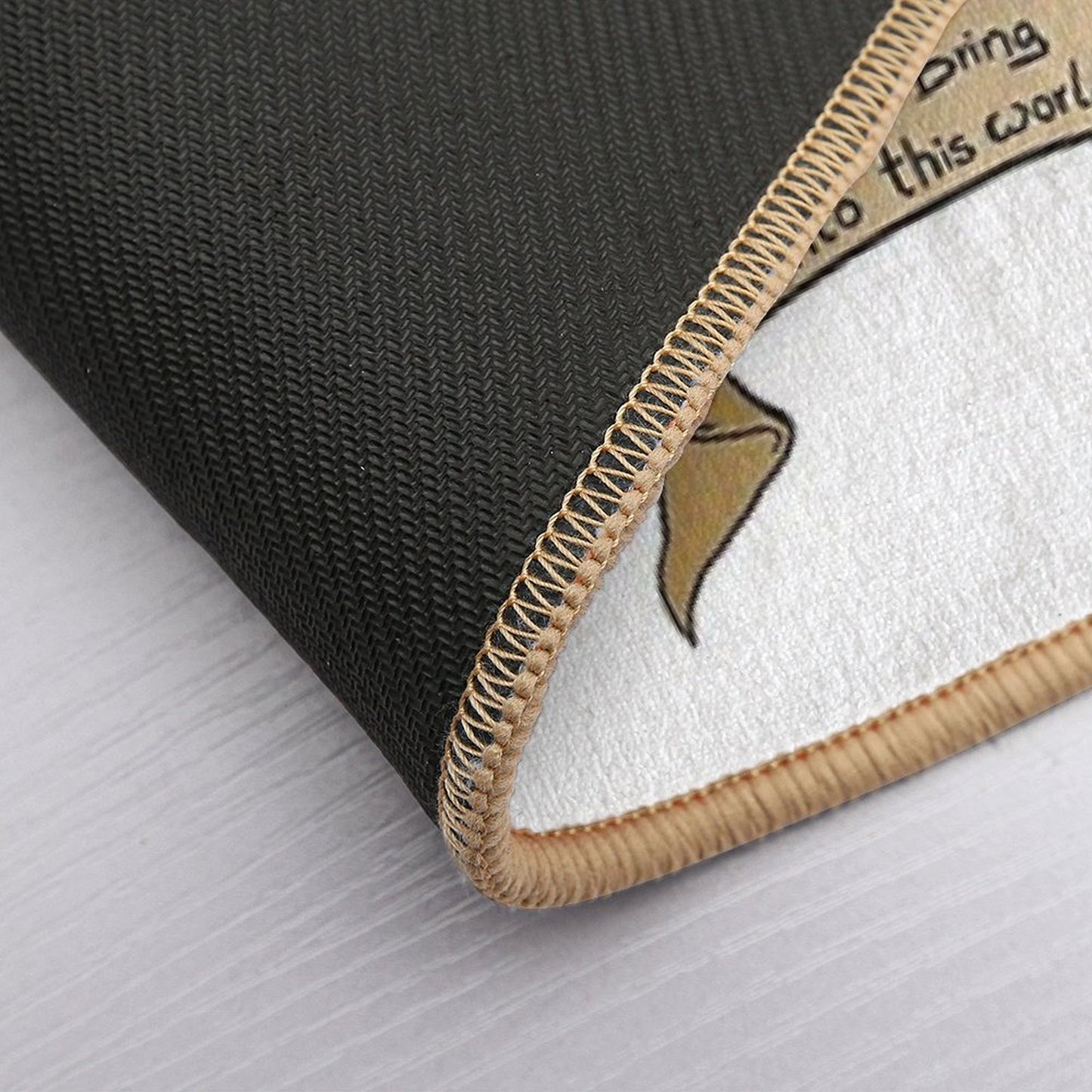 Life & Death  Repositionable Bath Mat