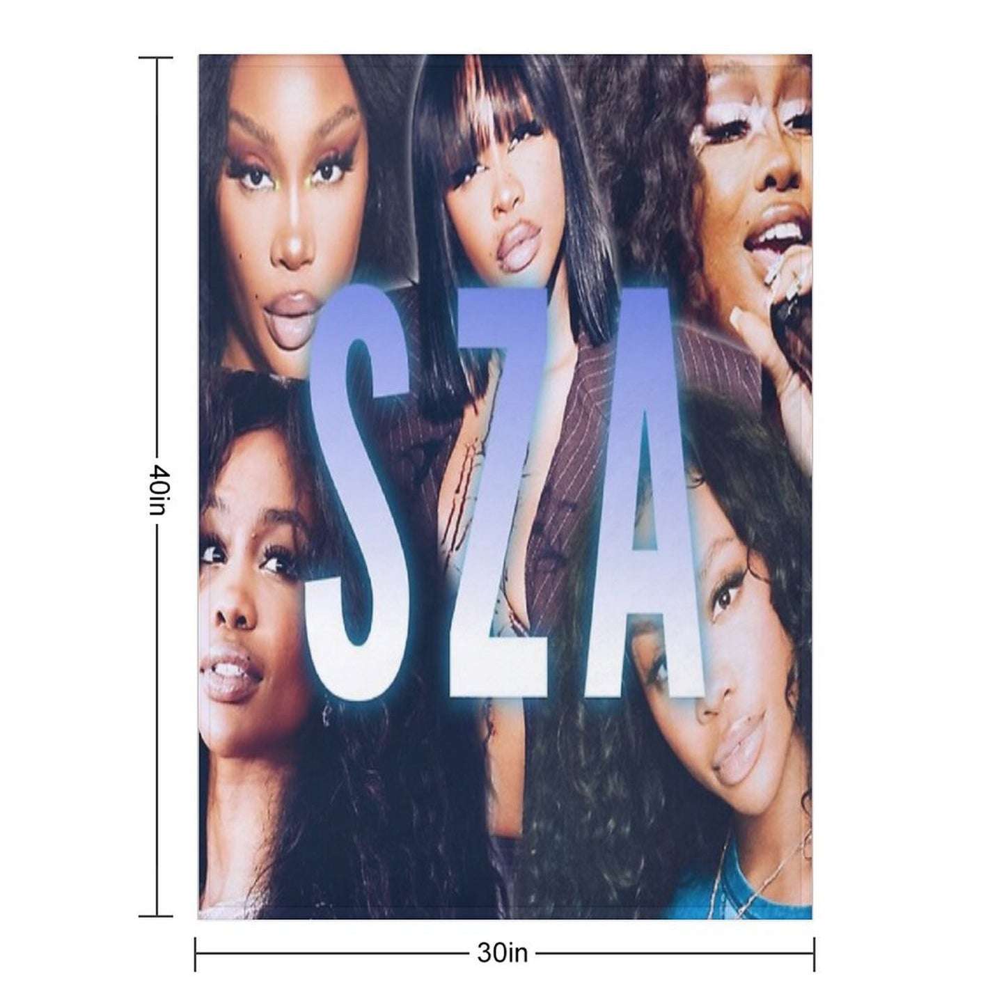 SZA Multi-functional Throw Blanket