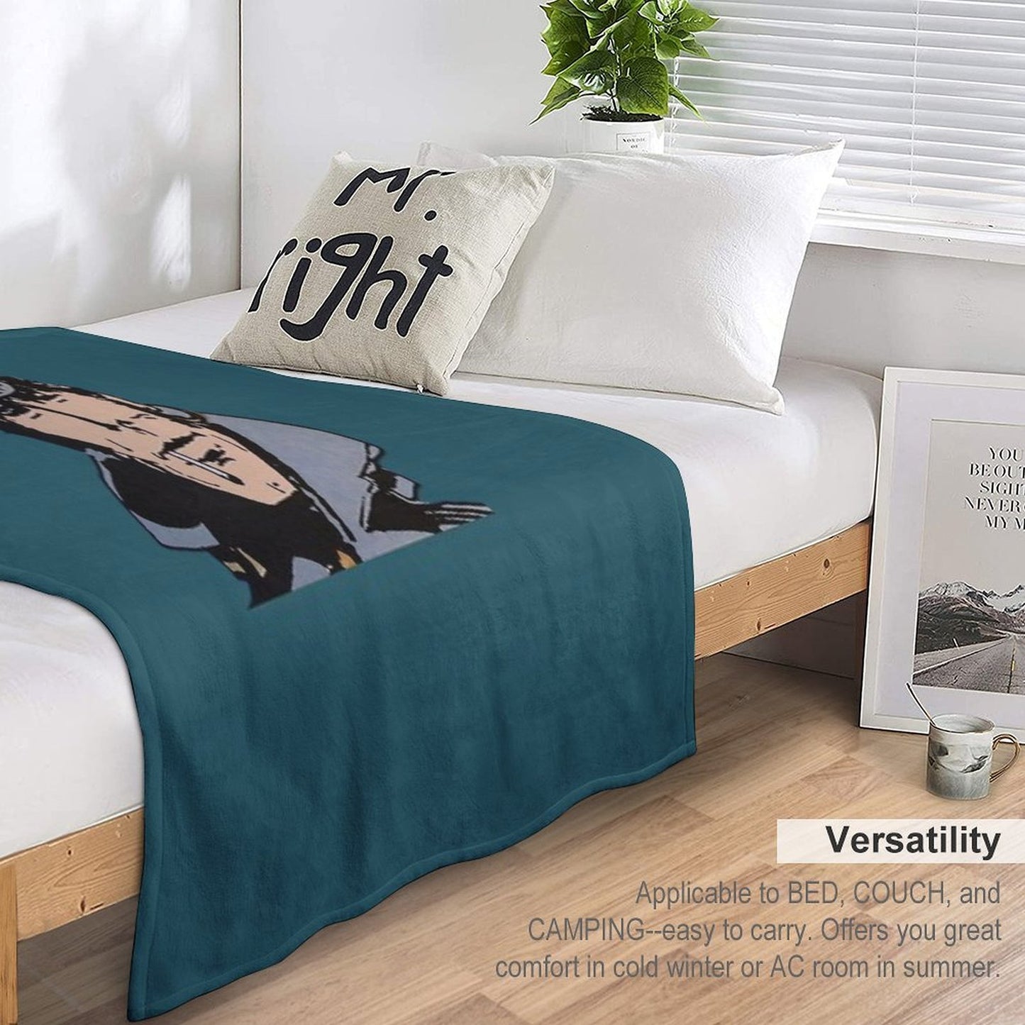 Copy of Copy of Corto Maltese Versatility Throw Blanket