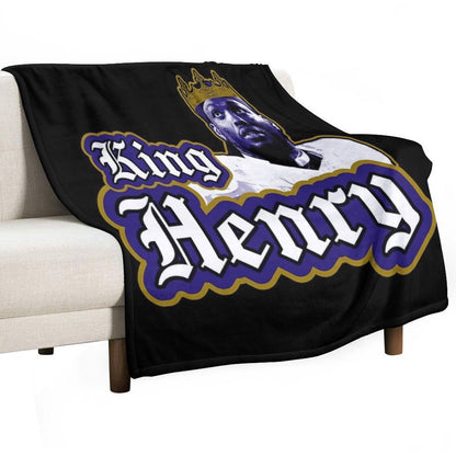 King Henry Ravens Derrick Henry Multi-functional Throw Blanket