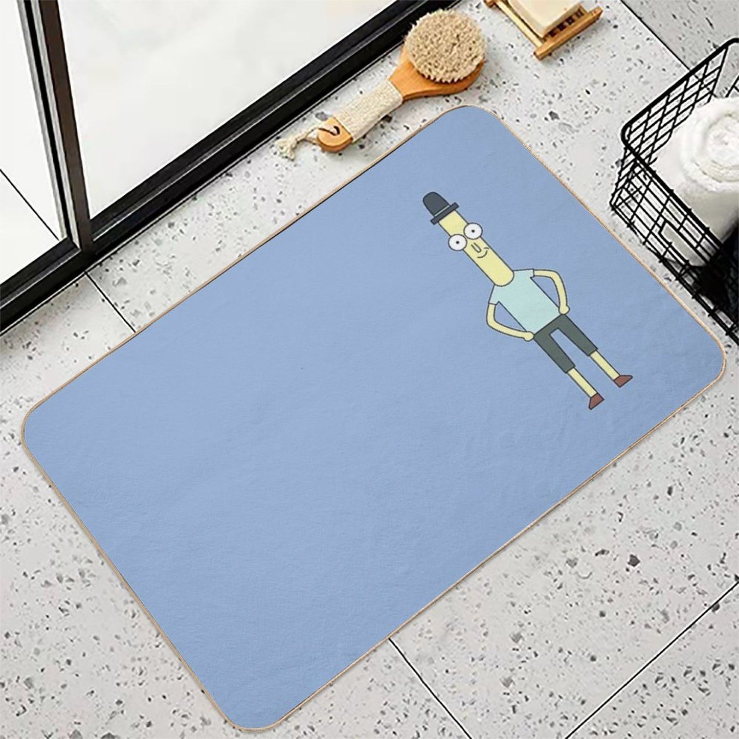 Mr. Poopy Butthole  Non-Slip Bath Mat