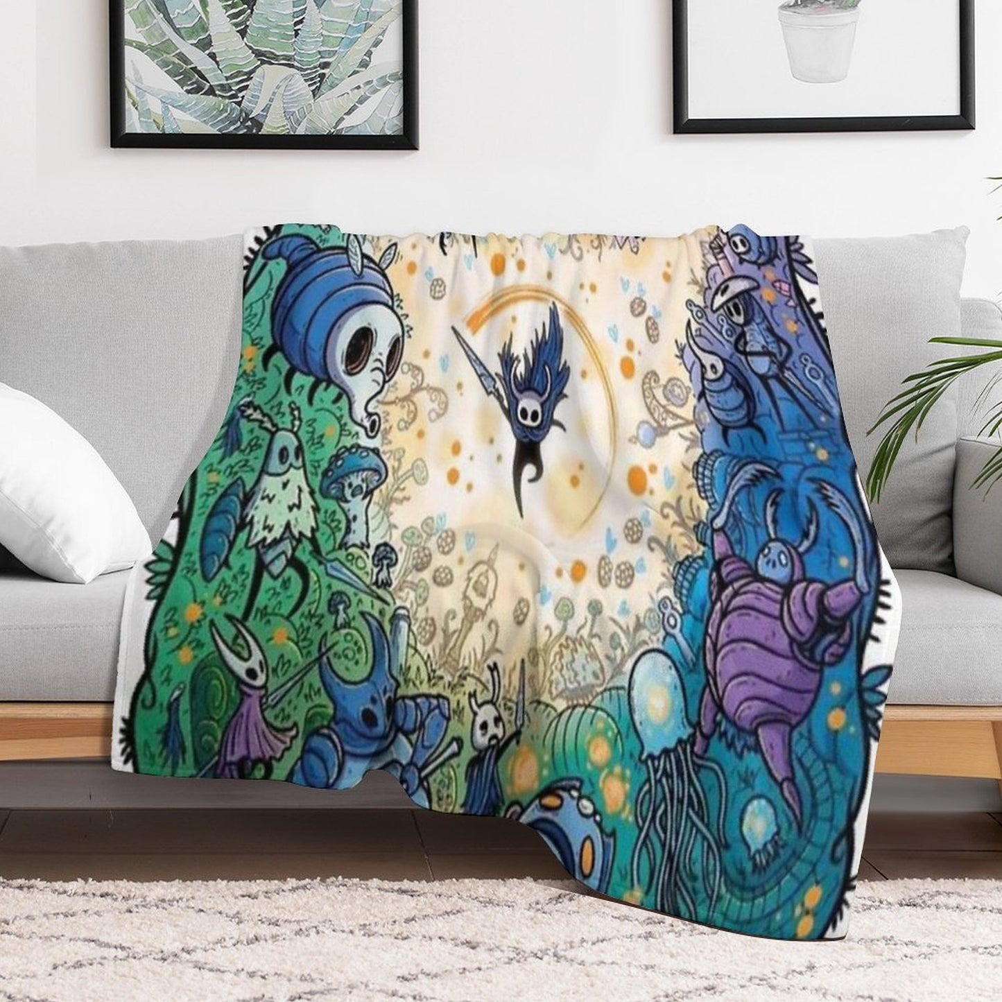Hollow Knight Gift-ready Throw Blanket