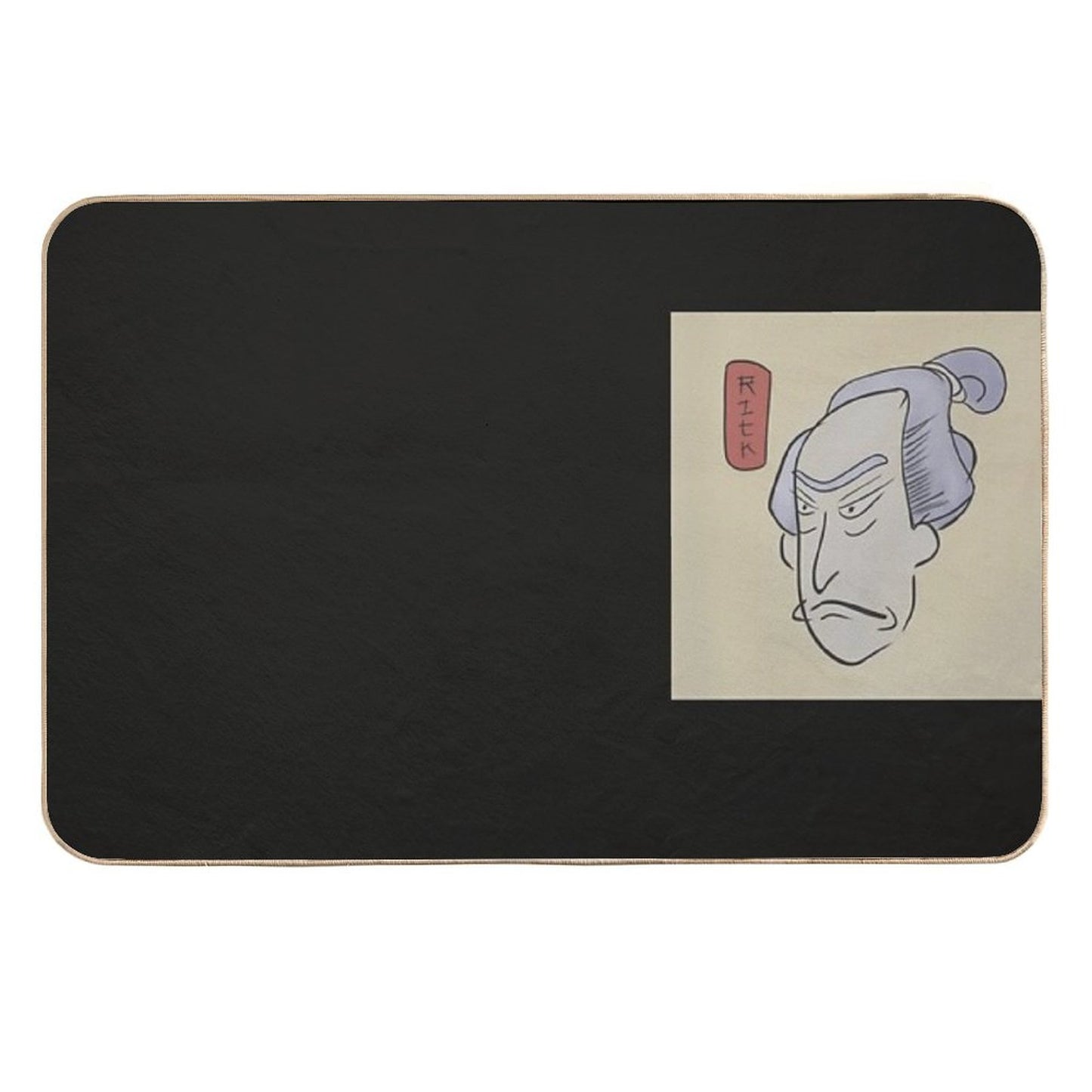 Rick Old Japan  Non-Slip Bath Mat